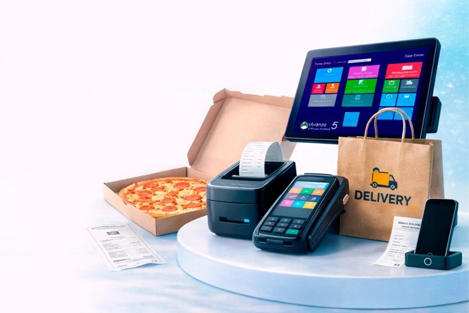 TPV para delivery cómo gestionar pedidos restaurante bar domicilio iaTPV IAvanza